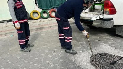 Pamukkale’de İlaçlama Mesaisi Sürüyor