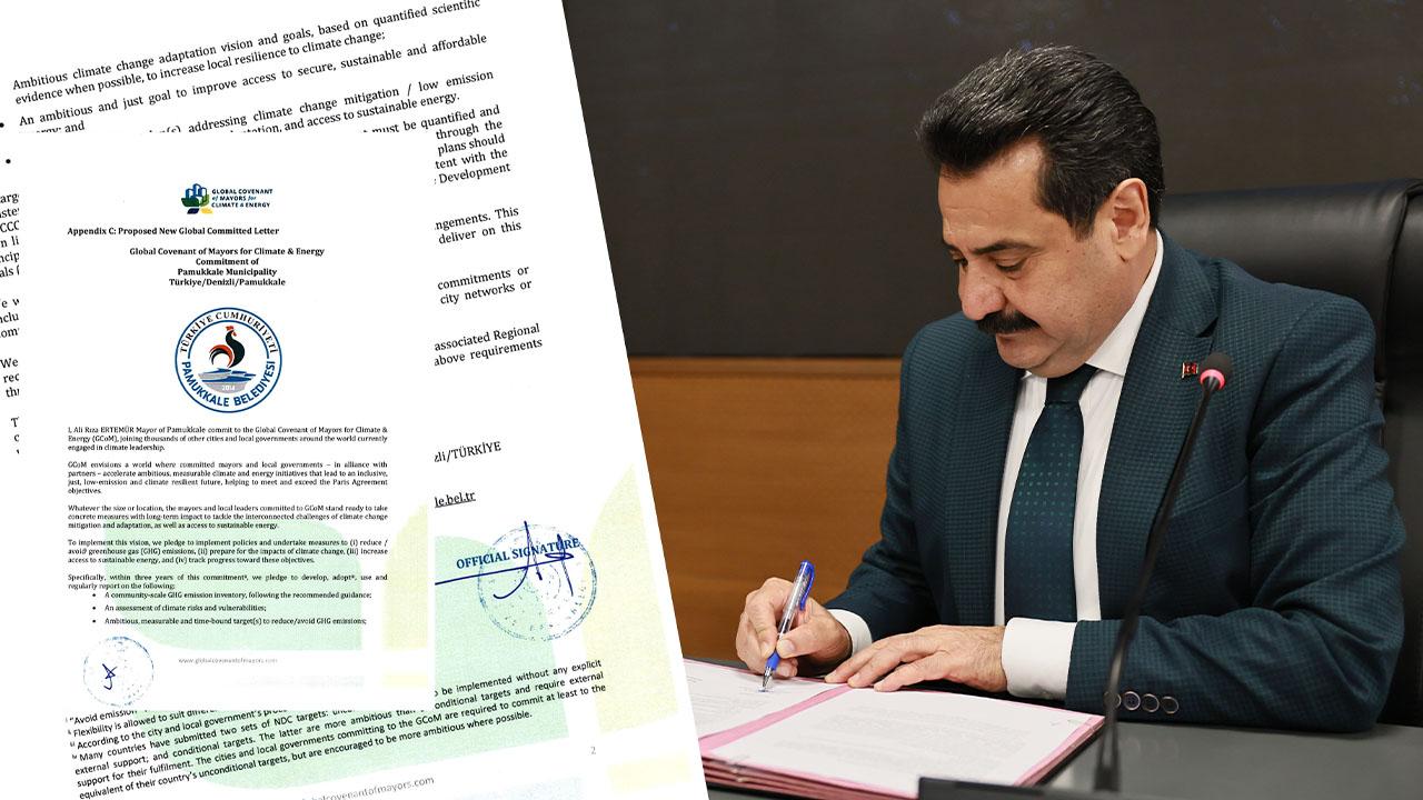 PAMUKKALE’NİN İKLİM VİZYONU KÜRESEL ARENADA