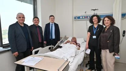 PAÜ Hastanelerinde Yaşlılar Haftası’nda Anlamlı Ziyaret