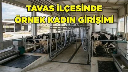 Tavas İlçesinde Örnek Kadın Girişimi