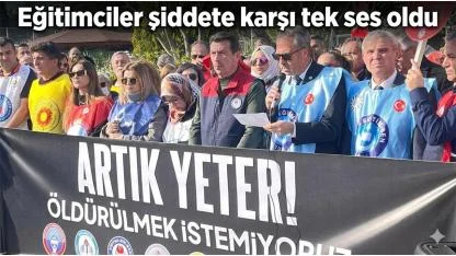 Türk Eğitim Sen okullarda şiddeti kınadı