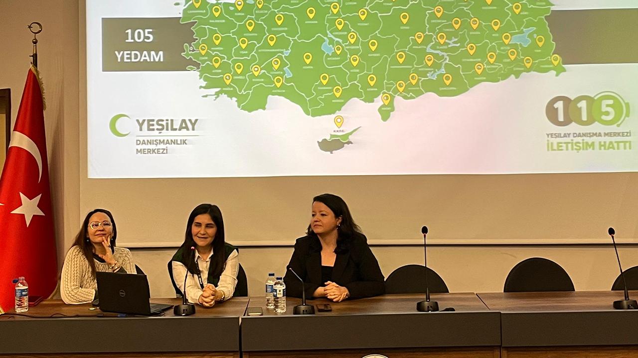 Yeşilay Haftasında Bağımlılık Konuşuldu