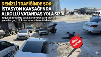 Yolun Ortasında Sızdı Kaldı