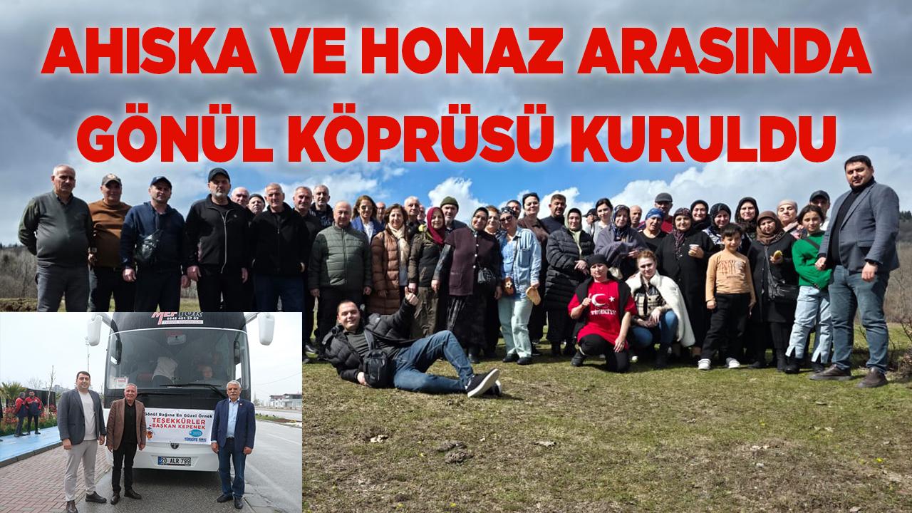 Ahıska ve Honaz Arasında Gönül Köprüsü Kuruldu