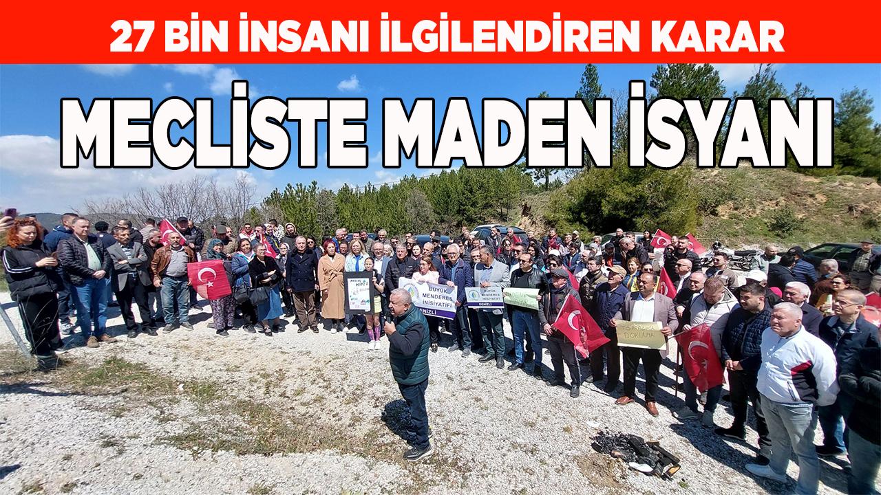 BELEDİYE MECLİSİ'NDE MADEN İSYANI