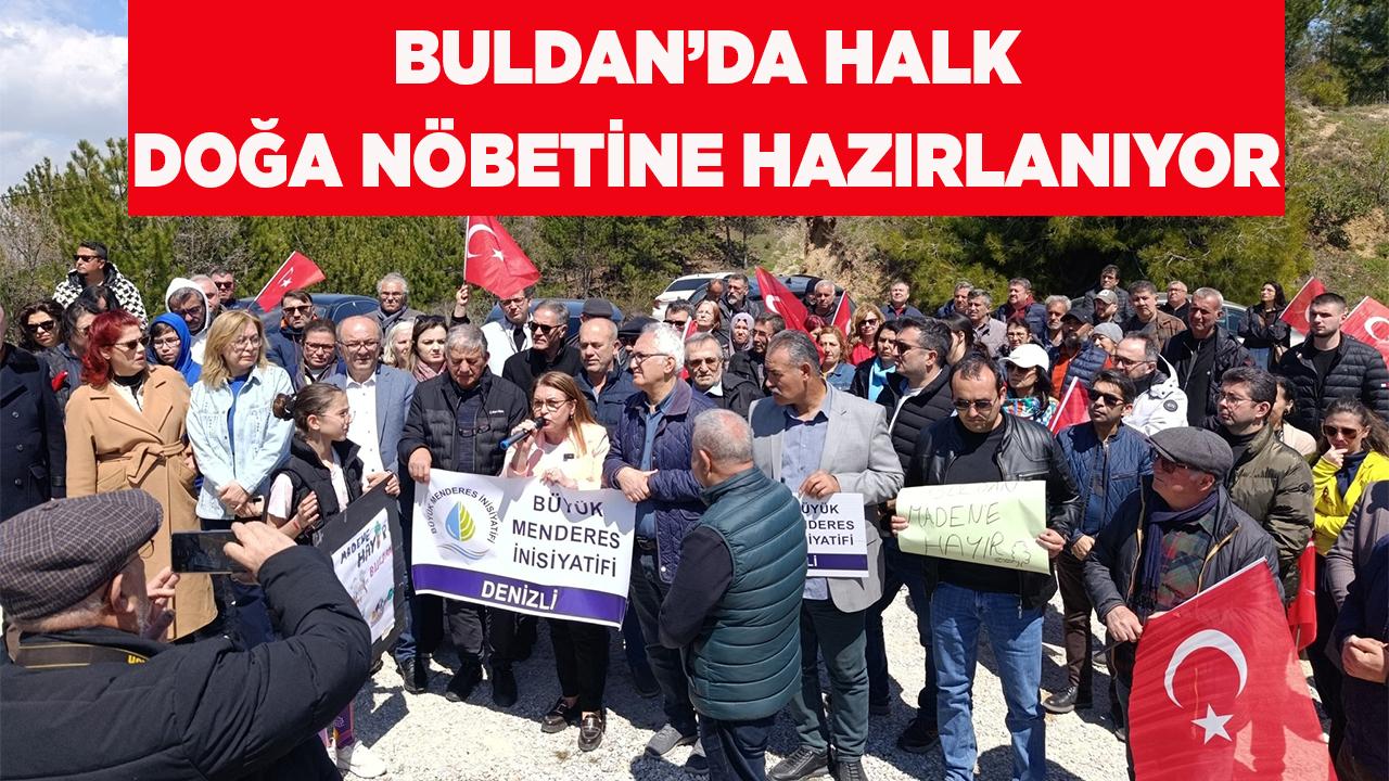 Buldan'da maden sahası tartışmaları alevlendi