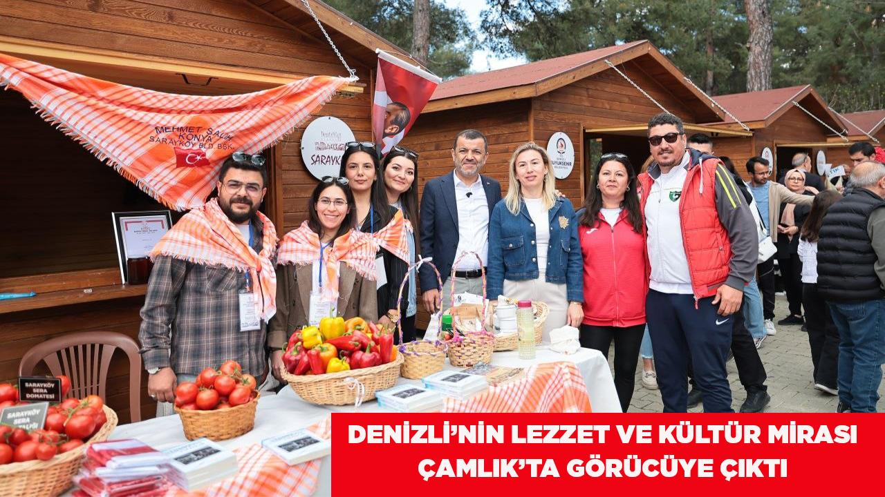 Denizli Büyükşehir ile kültür ve gastronomi rüzgarı esti