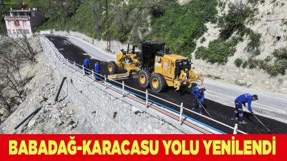 Denizli Büyükşehir’den Babadağ’da ulaşım yatırımı