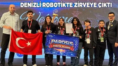 Denizli PAROSİS ROBOTİK’den Uluslararası Başarı