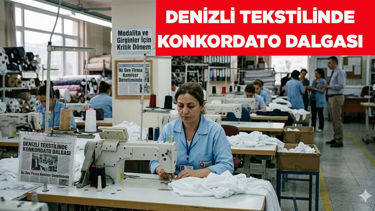 Denizli tekstilinde konkordato dalgası
