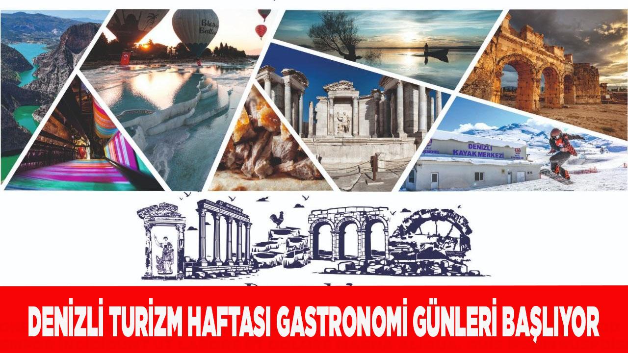 Denizli Turizm Haftası Gastronomi Günleri Başlıyor