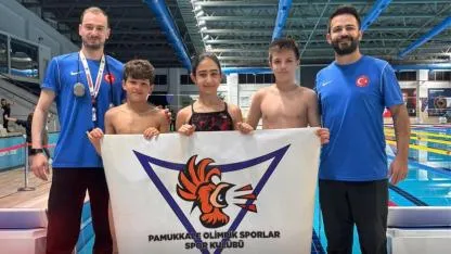 DENİZLİ YÜZMEDE DESTAN YAZDI