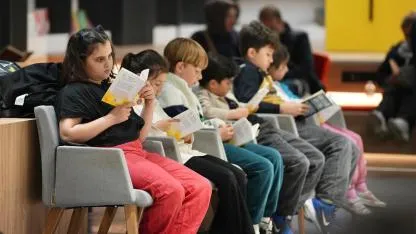 Denizli’de çocuklar “Telefonu Bırak, Kitaba Sarıl”dı