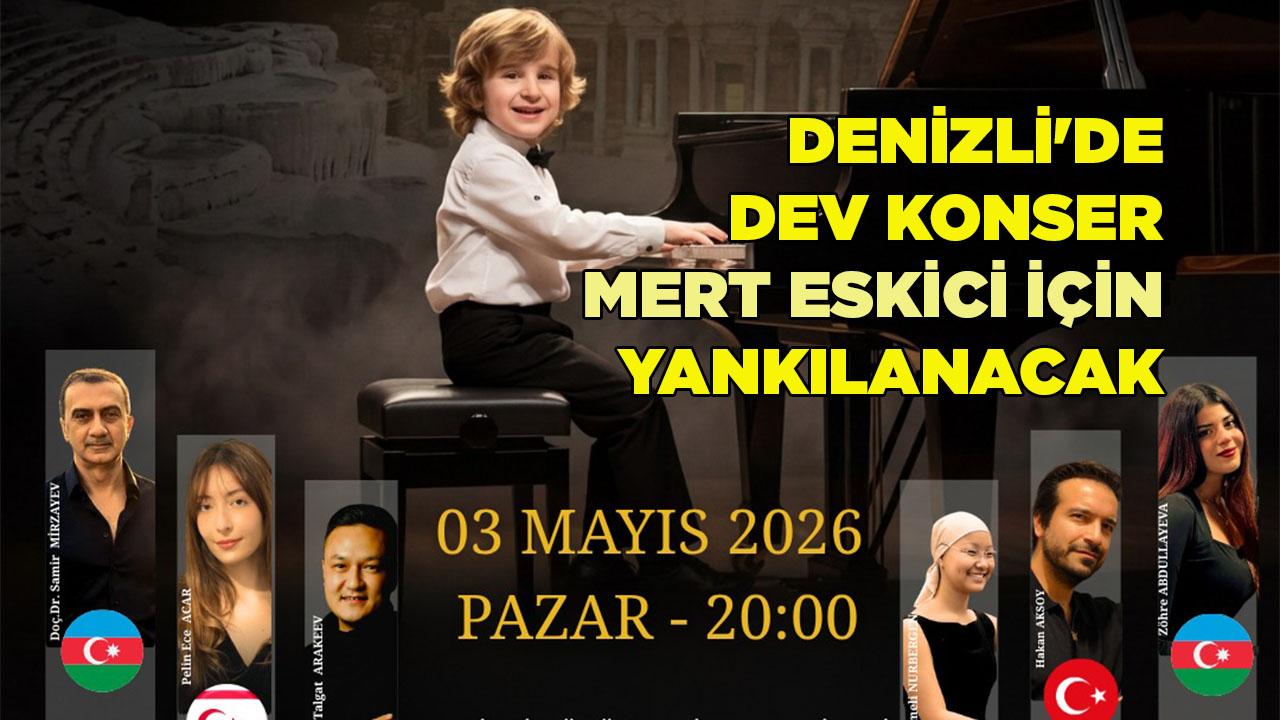 Denizli'de Dev Konser Mert Eskici İçin Yankılanacak
