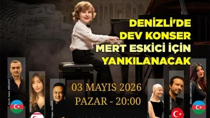 Denizli'de Dev Konser Mert Eskici İçin Yankılanacak