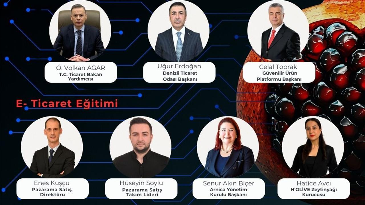 Denizli'de KOBİ'lere Özel Dev E-Ticaret Eğitimi Başlıyor