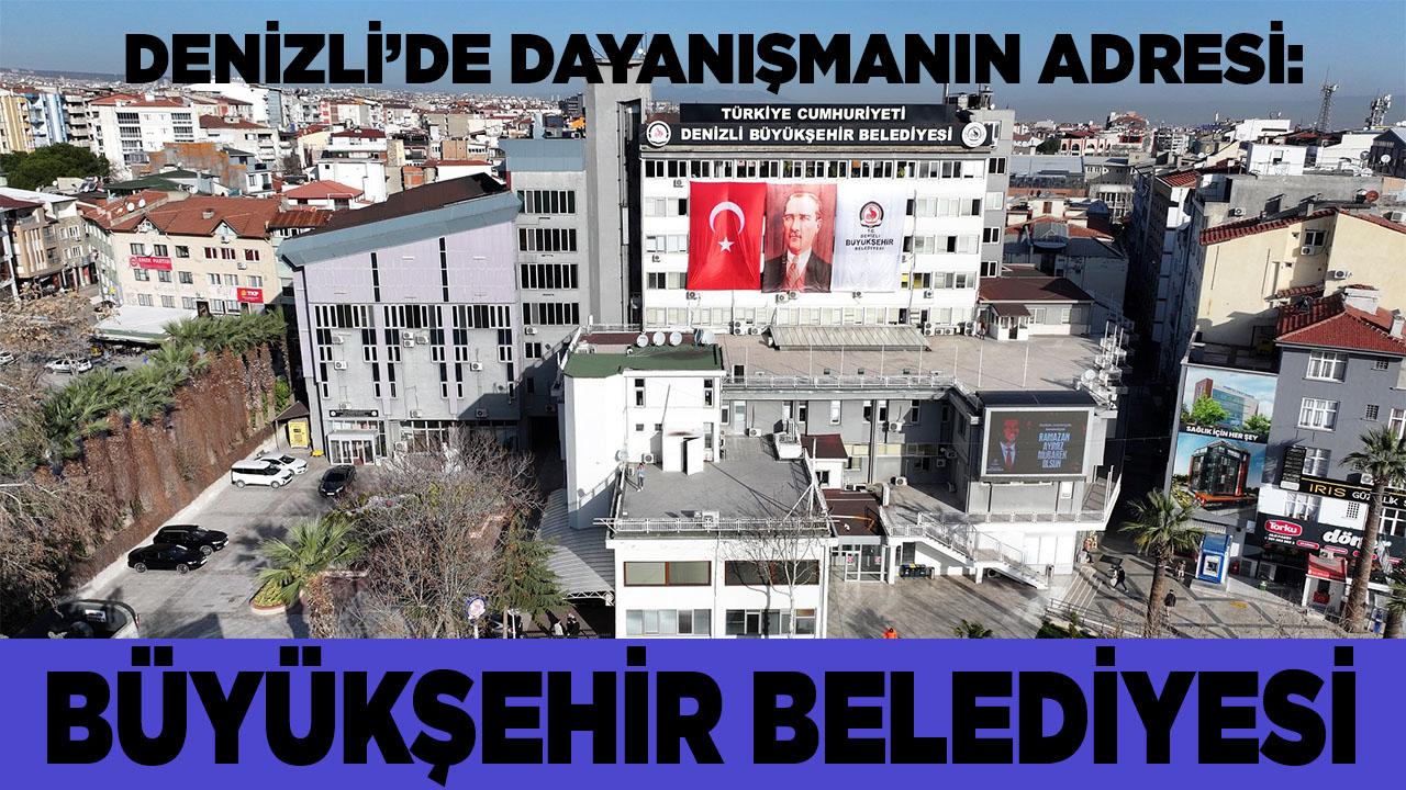 Eğitimden sağlığa Denizli Büyükşehir 365 gün yanınızda