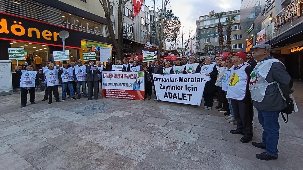 Esra Işık serbest bırakılsın eylemi