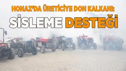 Honaz’da üreticiye don kalkanı: Sisleme desteği