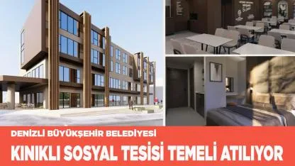Kınıklı Sosyal Tesisi Temeli Atılıyor