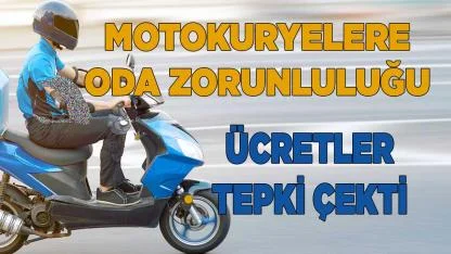 Motokuryelere Oda Zorunluluğu: Ücretler Tepki Çekti