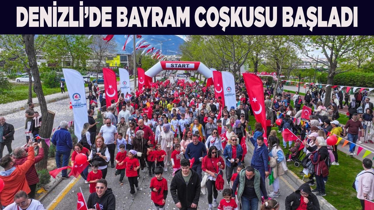 Mutlu Çocukların Şehri Denizli’de Bayram coşkusu başladı