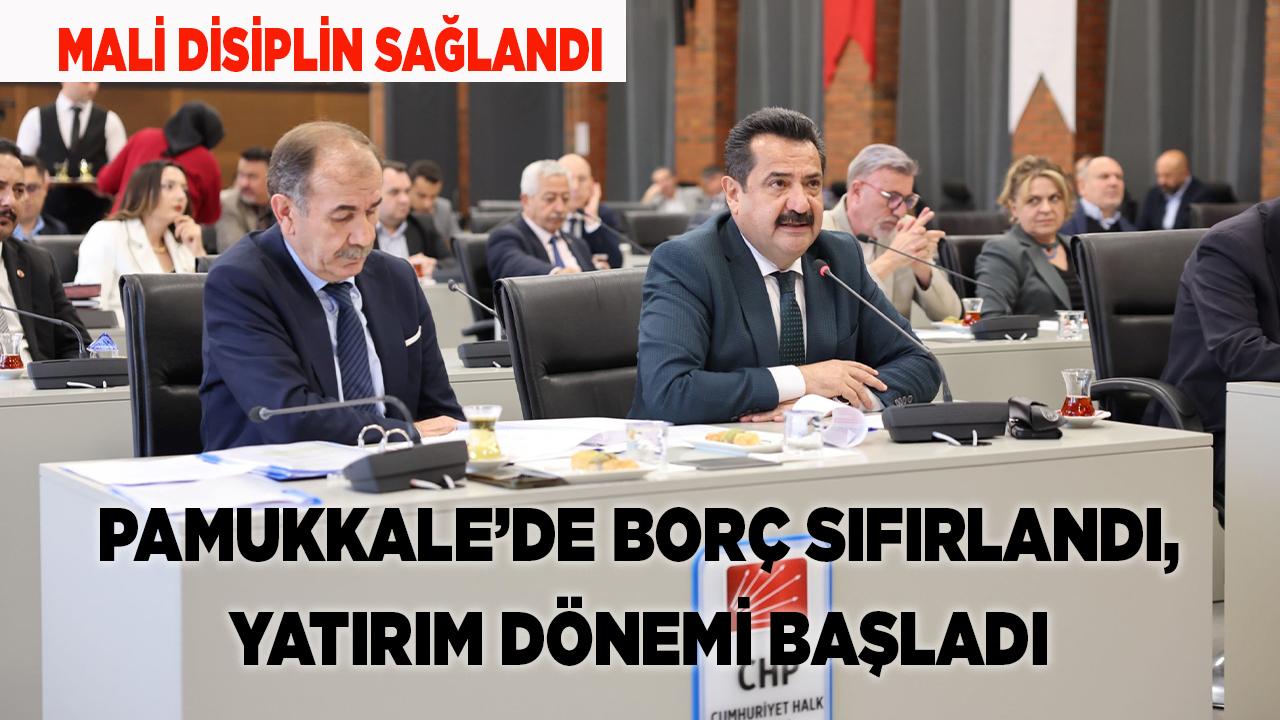 Pamukkale’de borç sıfırlandı, yatırım dönemi başladı