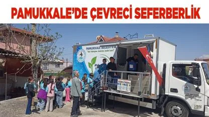 Pamukkale’de Çevreci Seferberlik