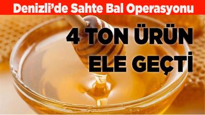 Denizli’de Sahte Bal Operasyonu: 4 Ton Ürün Ele Geçti