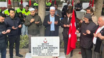 Şehit Teğmen Bekir Can Kerek Denizli’de Dualarla Anıldı