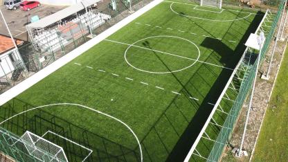 ŞİRİNKÖY GÖRME ENGELLİLER FUTBOL SAHASI YENİLENDİ