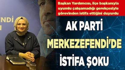 AK Parti Merkezefendi'de İstifa Şoku