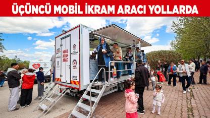 Büyükşehir’in mobil ikram filosu güçlendi