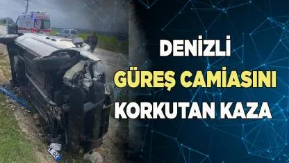Denizli Güreş Camiasını Korkutan Kaza