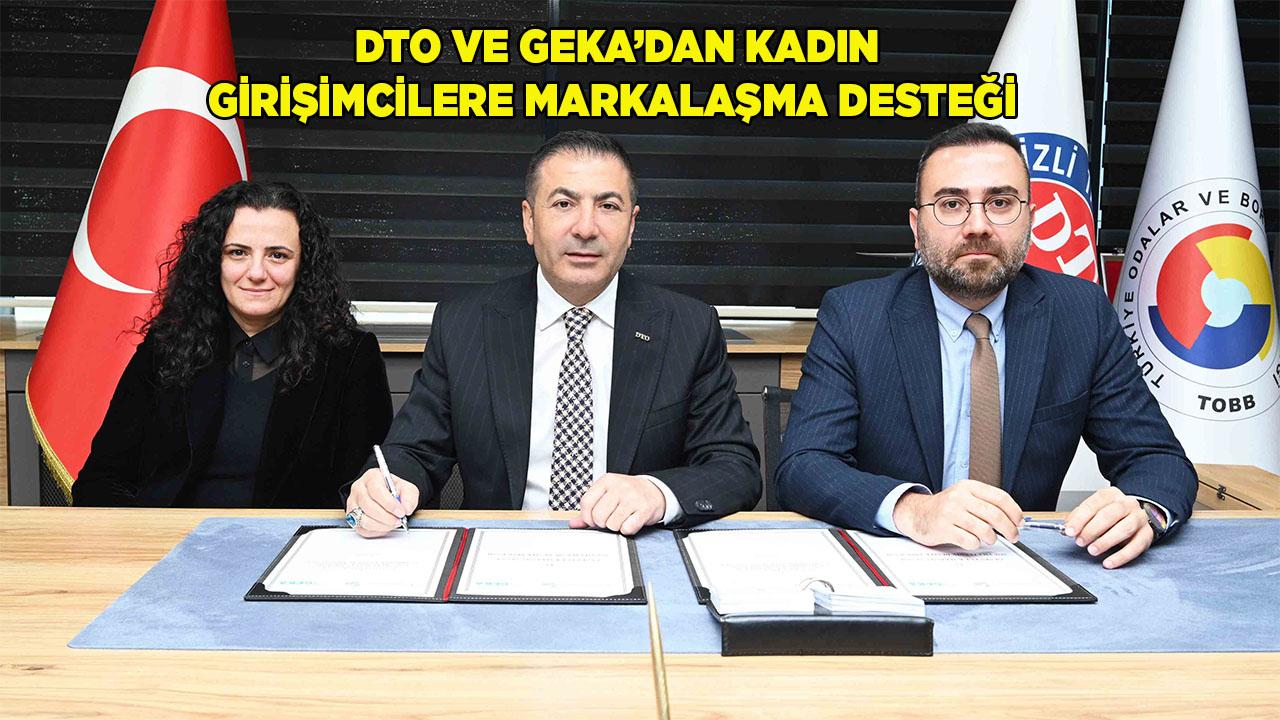 DTO VE GEKA’DAN KADIN GİRİŞİMCİLERE MARKALAŞMA DESTEĞİ