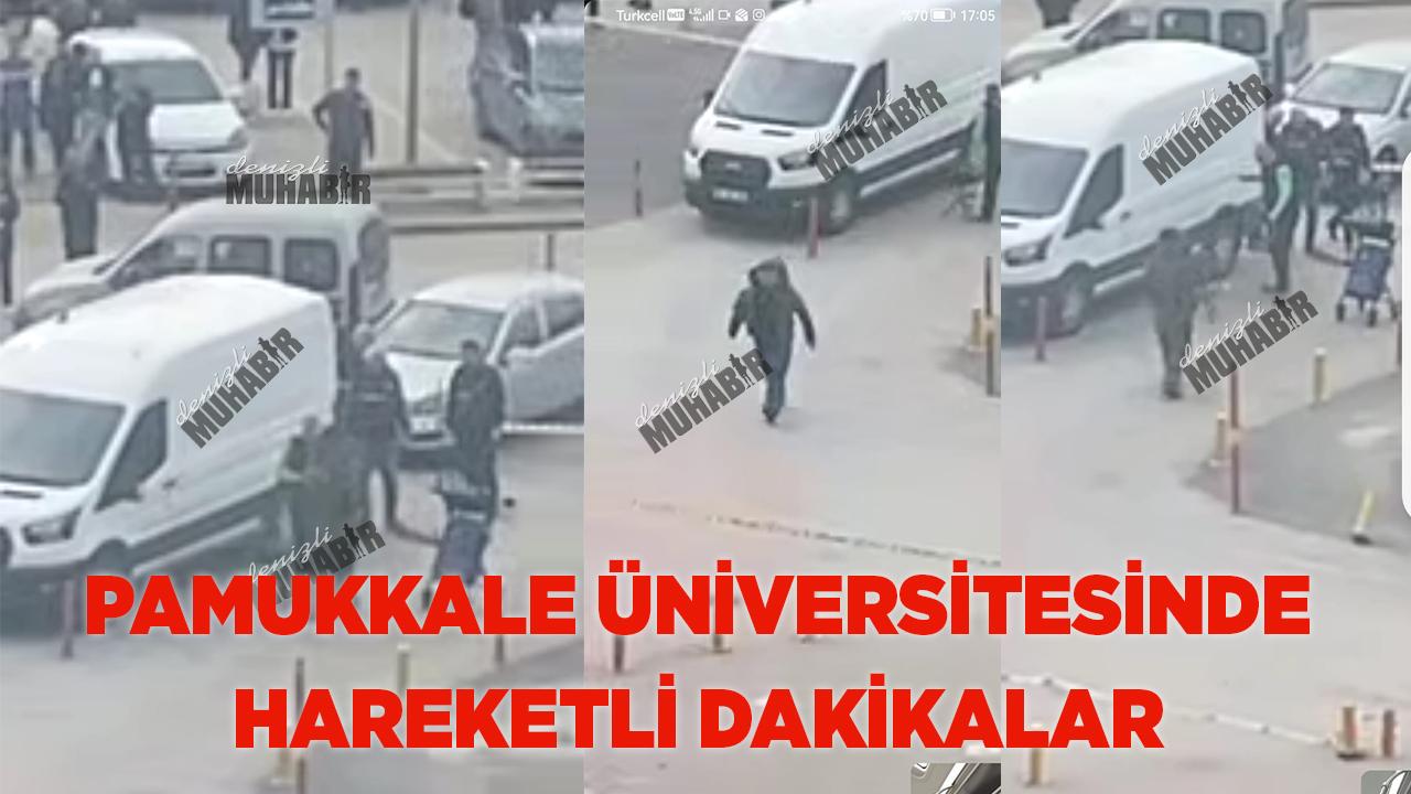 Pamukkale Üniversitesinde Hareketli Dakikalar