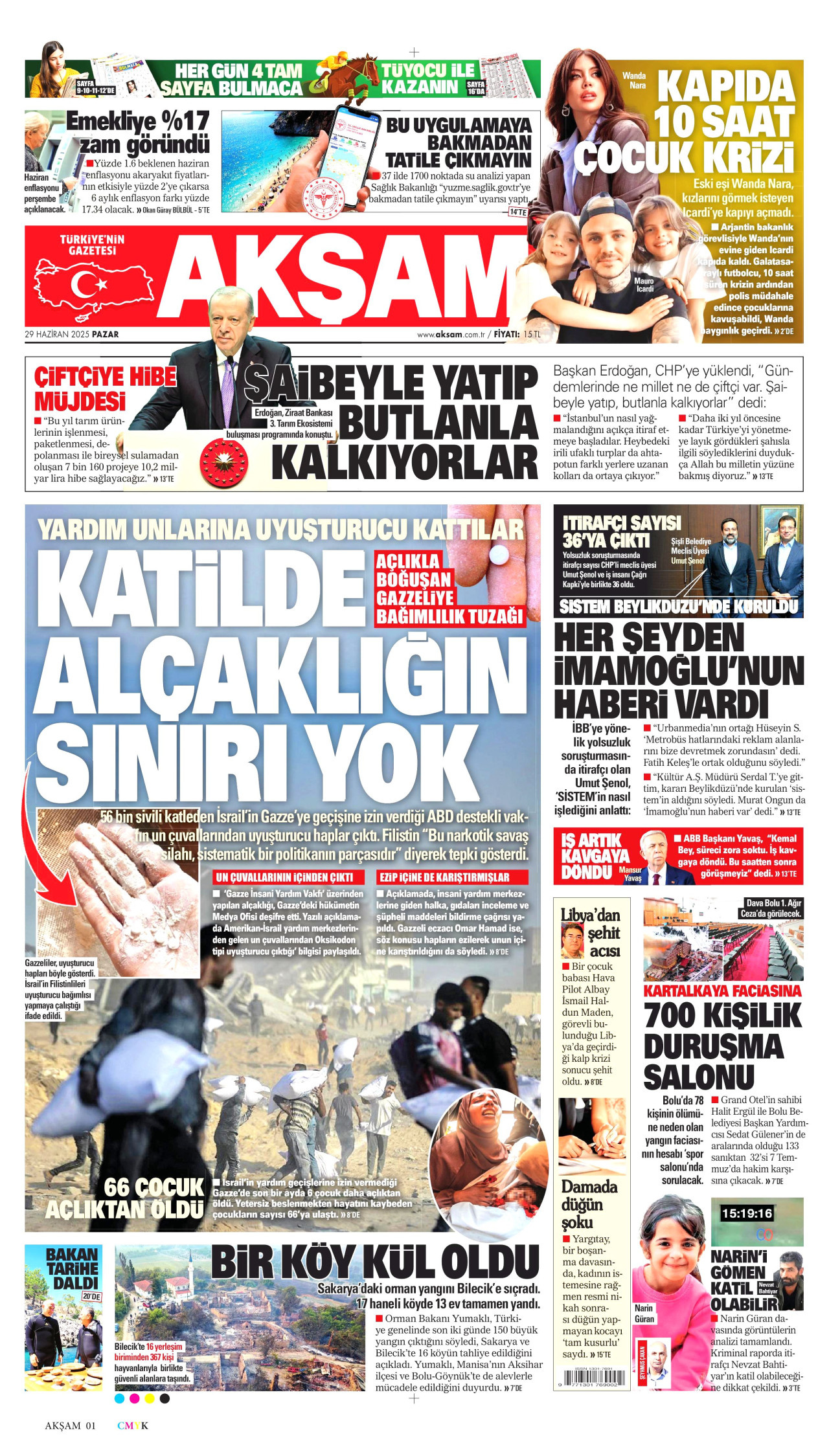AKŞAM Gazete Manşeti