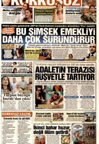 KORKUSUZ Gazete Manşeti