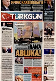 Türkgün Gazetesi Gazete Manşeti