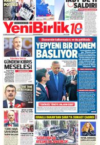 YENİBİRLİK Gazete Manşeti