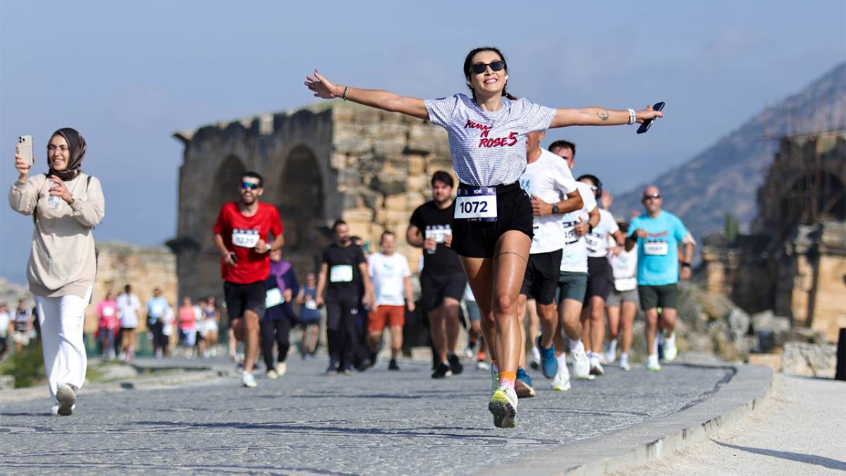 Pamukkale’de maraton heyecanı