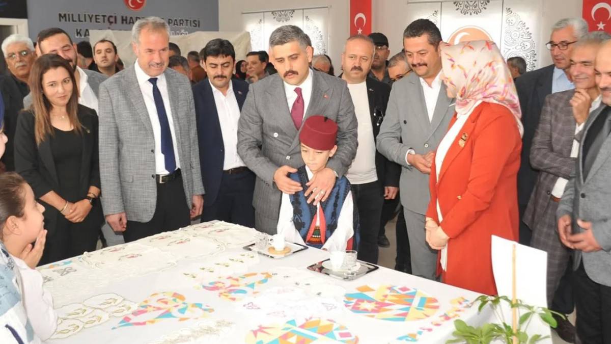 KALELİLER, NAKIŞ KURSUNA HAYRAN KALDILAR