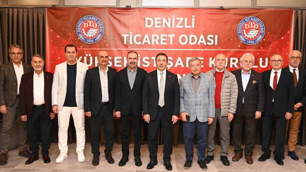 DTO'DA DENİZLİ’Yİ VE SEKTÖRLERİNİ DEĞERLENDİRDİLER