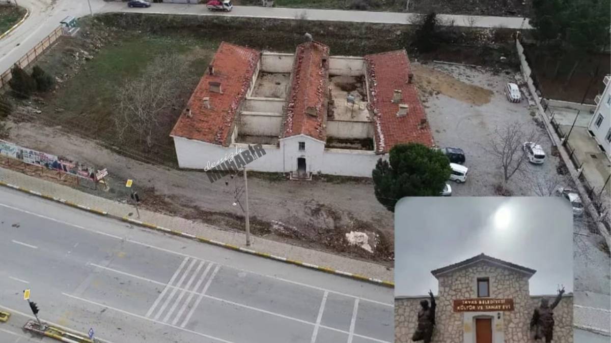 CEZA EVİ SANAT EVİNE DÖNÜŞECEKKEN KAFETARYA OLDU, KÜLTÜR MERKEZİ İSE BELEDİYE BİRİMLERİNE TAHSİS EDİLDİ!