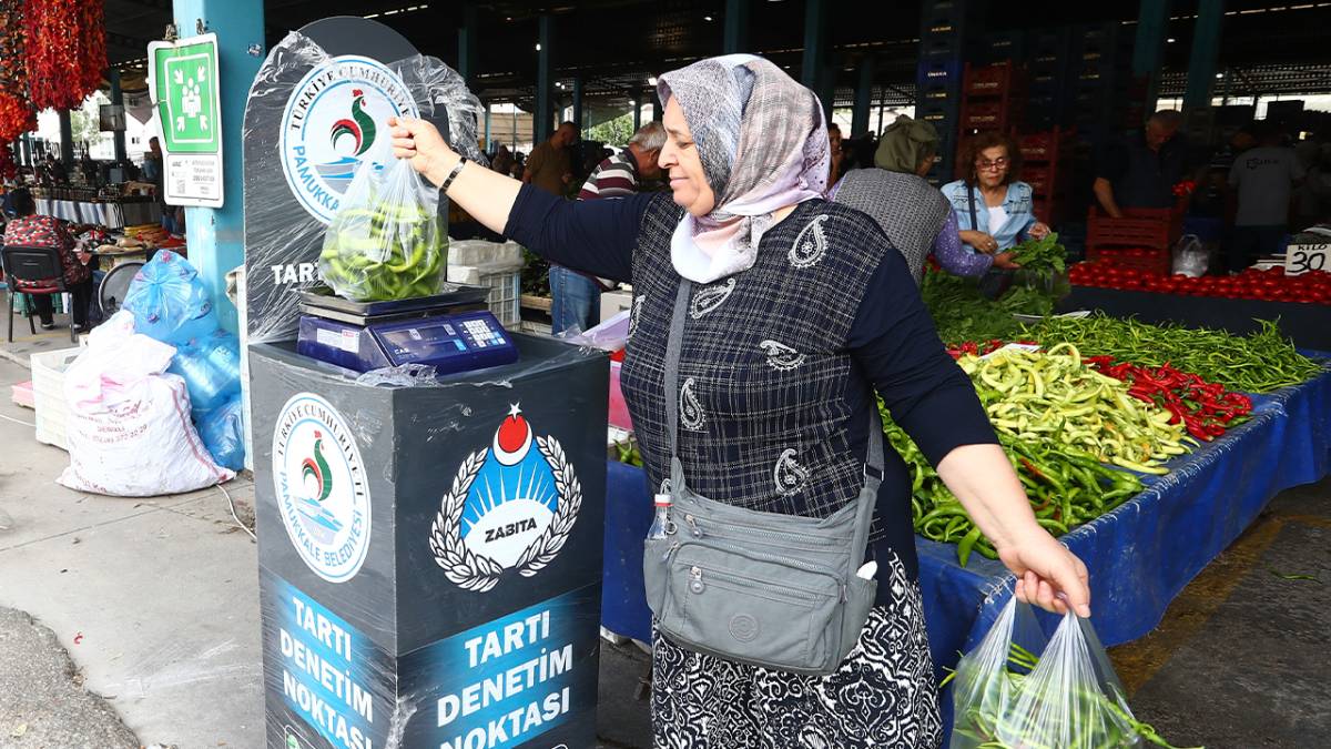 PAMUKKALE'DE GÜVENLİ TARTI UYGULAMASI YAYILIYOR