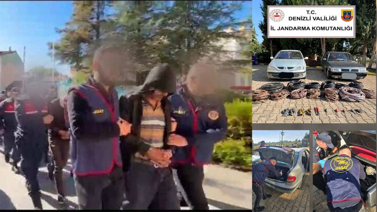 Denizli’de organize suç örgütü çökertildi
