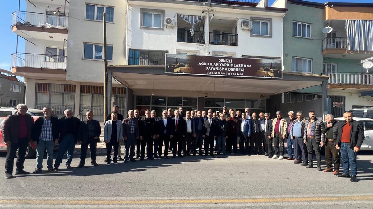 MHP’den Ağrılılar Derneği’ne anlamlı ziyaret