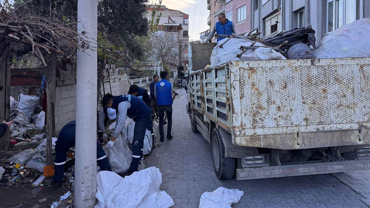 Çöp ev ve hurdalık operasyonu