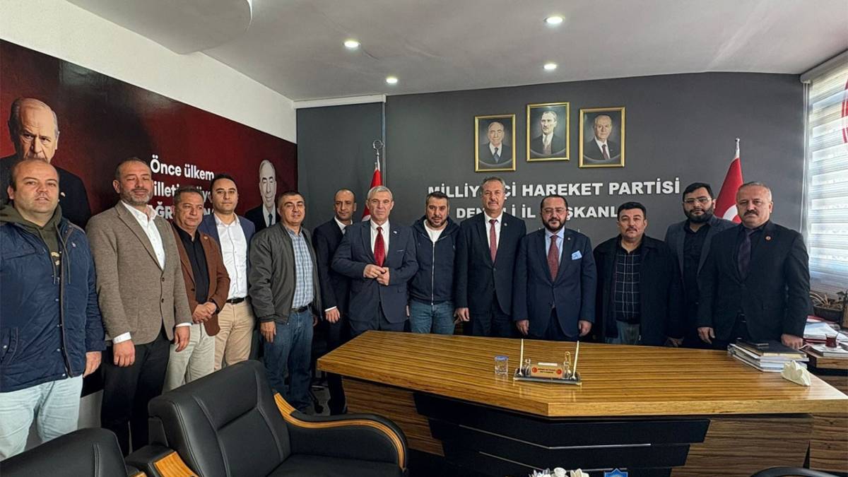 KAMU SEN’DEN MHP’YE ZİYARET