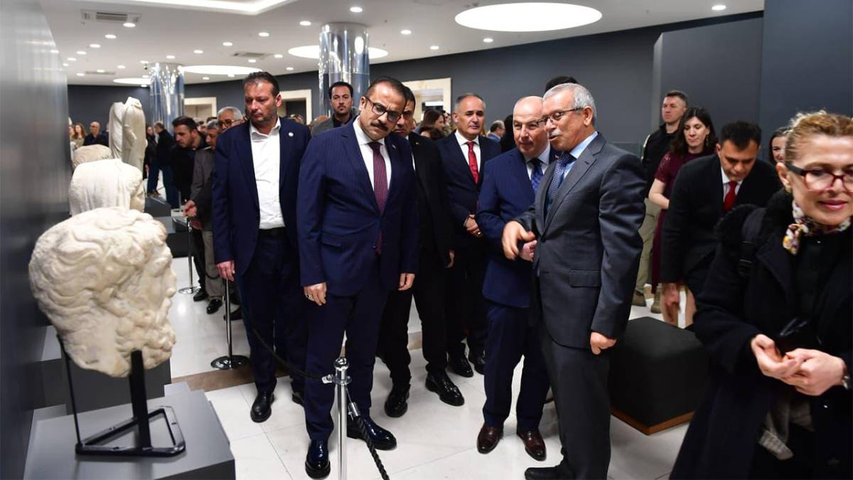 “LYKOS’UN ANTİK YÜZLERİ” SERGİSİ AÇILDI